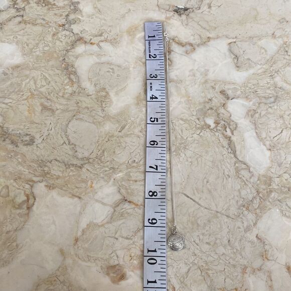 2003 Sterling Silver Signed First Nations Handcrafted Sea Bear Pendant Necklace - Picture 8 of 8